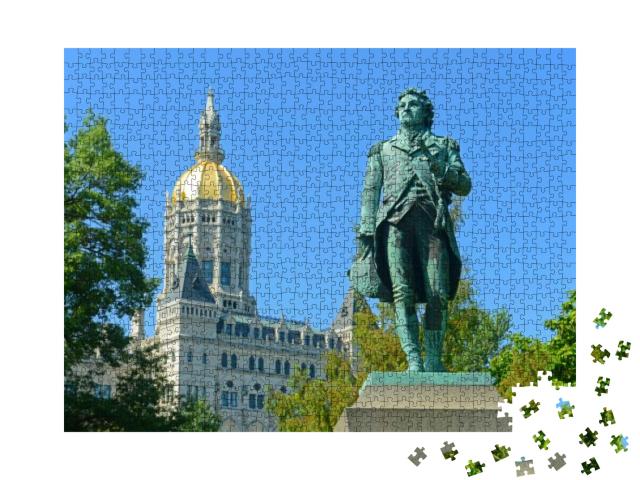 Connecticut State Capitol, Hartford, Connecticut, Usa. Th... Jigsaw Puzzle with 1000 pieces