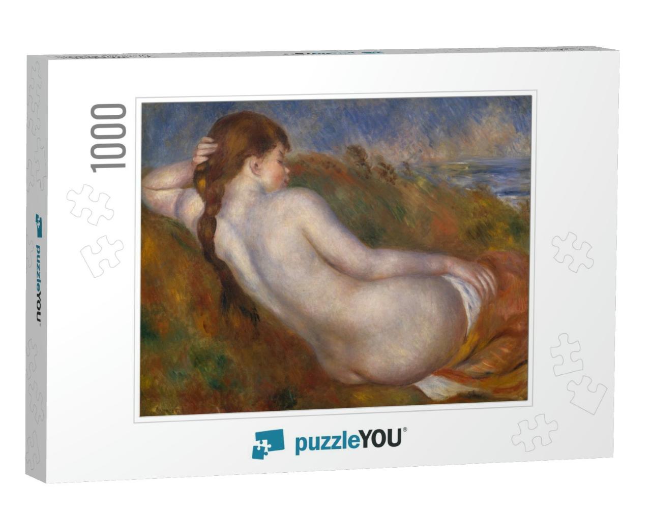 Reclining Nude, by Auguste Renoir, 1883, French Impressio... Jigsaw Puzzle with 1000 pieces