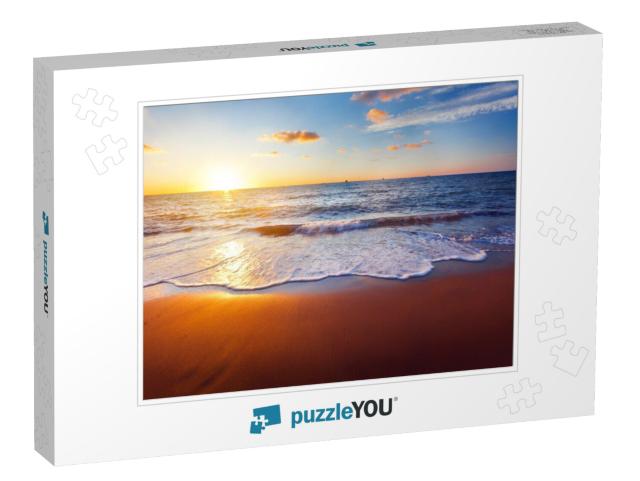 Sunset & Beach... Jigsaw Puzzle