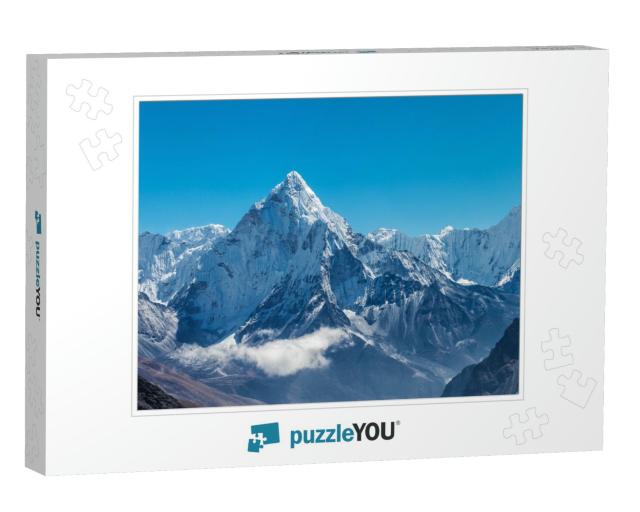 Snowy Mountains of the Himalayas... Jigsaw Puzzle