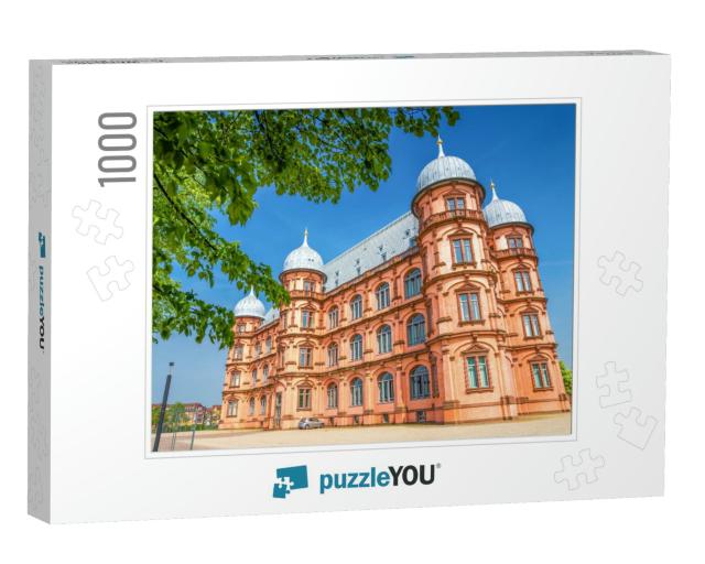 Castle Gottesaue, Karlsruhe... Jigsaw Puzzle with 1000 pieces