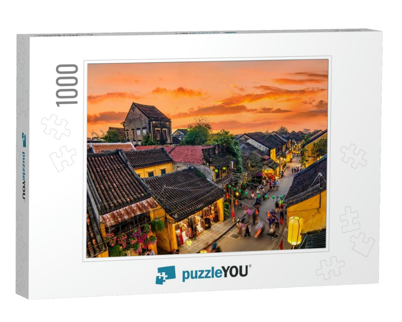 Hoi An, Vietnam High View of Hoi an Ancient Town Which is... Jigsaw Puzzle with 1000 pieces