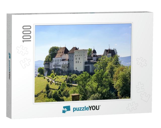 Lenzburg Castle, Built in the 11 Century, in Canton Aarga... Jigsaw Puzzle with 1000 pieces