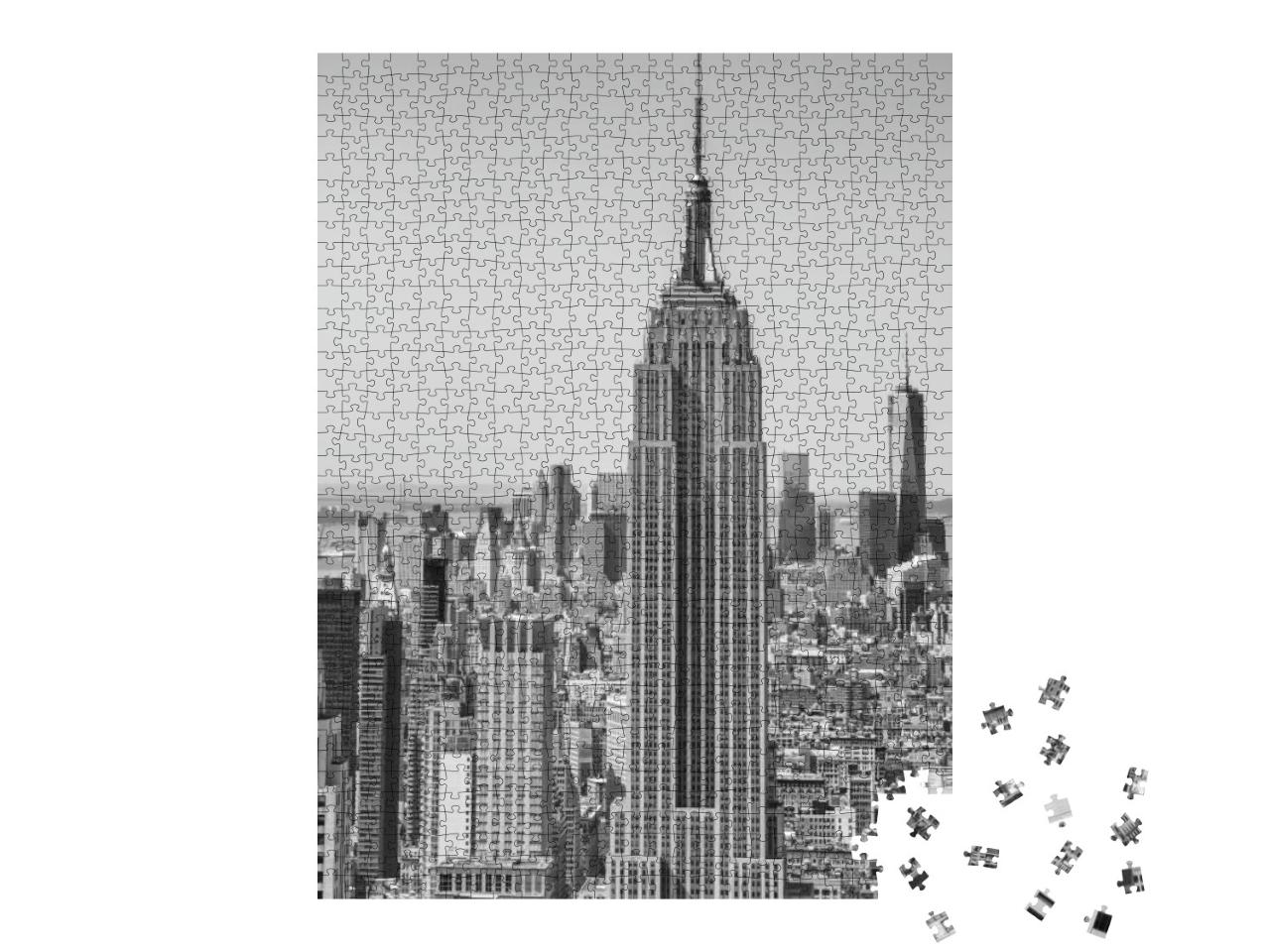 New York City Aerial Skyline... Jigsaw Puzzle with 1000 pieces