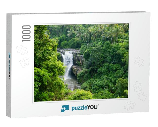 Waterfall in the Jungle... Jigsaw Puzzle with 1000 pieces