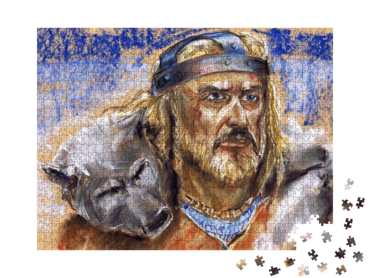 A Series of Ancient Gods. One & Sons. Vali - in Germanic-... Jigsaw Puzzle with 1000 pieces