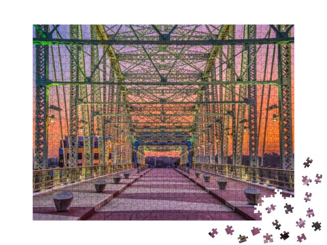 Nashville, Tennessee, USA At Sunrise... Jigsaw Puzzle with 1000 pieces
