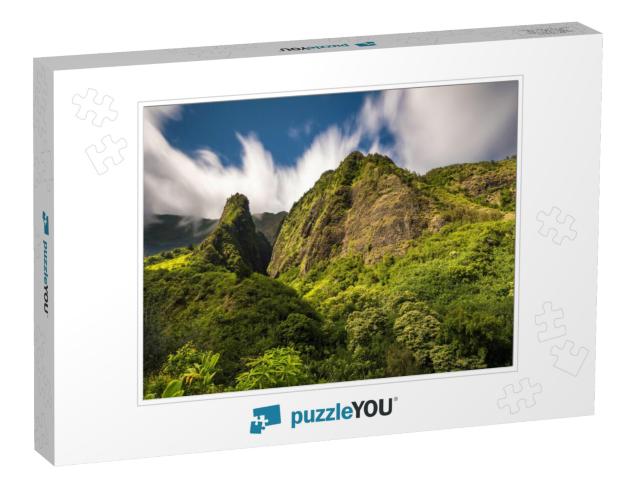 The Spiritual Iao Valley on the Tropical Island of Maui... Jigsaw Puzzle