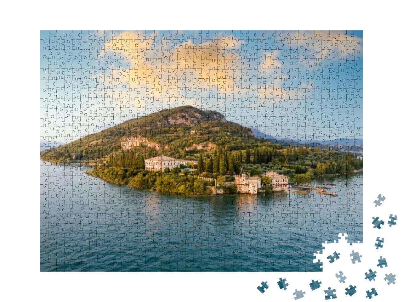 San Vigilio, Garda, Verona Province, Veneto, Garda Lake... Jigsaw Puzzle with 1000 pieces