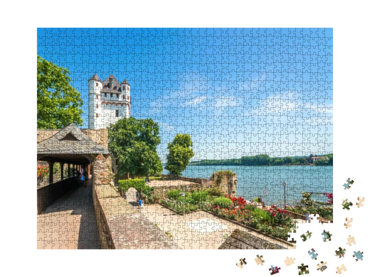 Castle in Eltville At Rhine, Germany... Jigsaw Puzzle with 1000 pieces