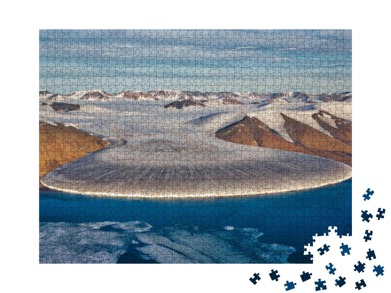 Elephant Foot Glacier in North Greenland... Jigsaw Puzzle with 1000 pieces