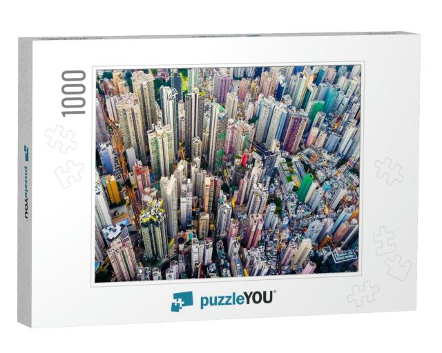 Hong Kong Aerial View... Jigsaw Puzzle with 1000 pieces