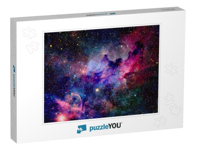 Nebula & Galaxies in Space. Elements of This Image Furnis... Jigsaw Puzzle