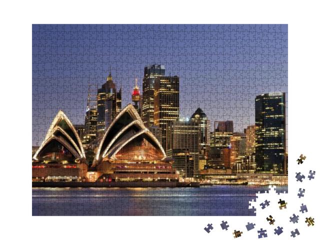 Australia Sydney Main City... Jigsaw Puzzle with 1000 pieces
