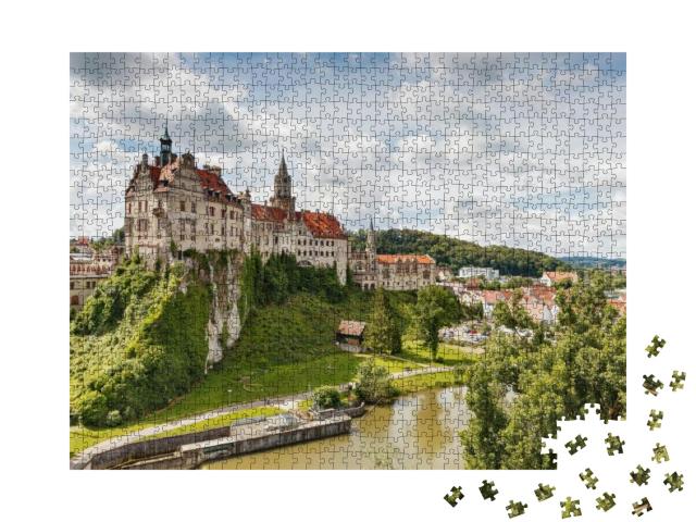 Ancient Castles. Sigmaringen. Black Forest. Germany... Jigsaw Puzzle with 1000 pieces