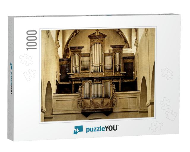 Old Church Organ... Jigsaw Puzzle with 1000 pieces