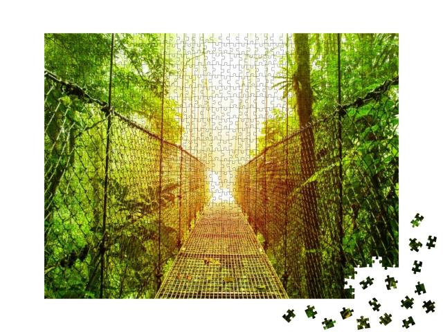 Picture of Arenal Hanging Bridges Ecological Reserve, Nat... Jigsaw Puzzle with 1000 pieces