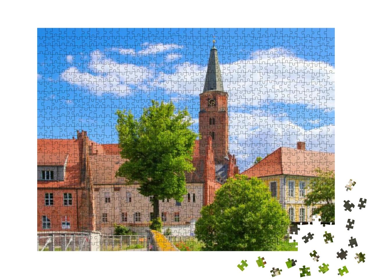 Brandenburg Cathedral, Cathedral Island, Federal State Br... Jigsaw Puzzle with 1000 pieces