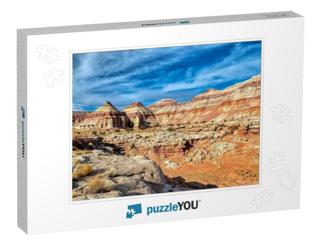 View in Capitol Reef National Park Near Torrey, Utah... Jigsaw Puzzle