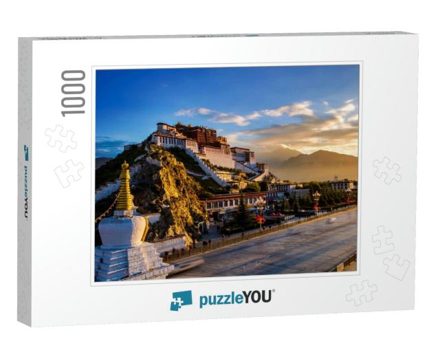 China Tibet, Lhasa, Potala Palace... Jigsaw Puzzle with 1000 pieces