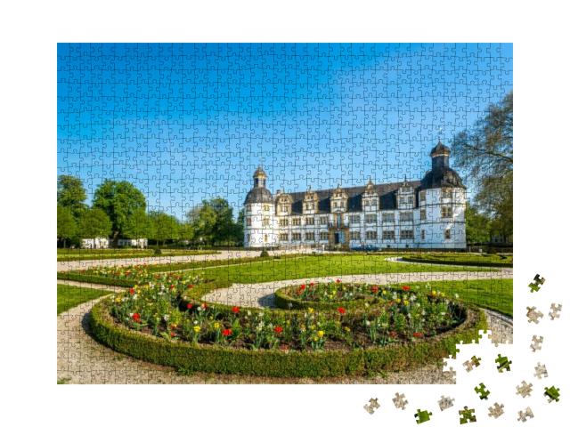 Paderborn, Castle Neuhaus, Germany... Jigsaw Puzzle with 1000 pieces
