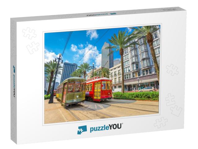 New Orleans, Louisiana, USA Street Cars... Jigsaw Puzzle