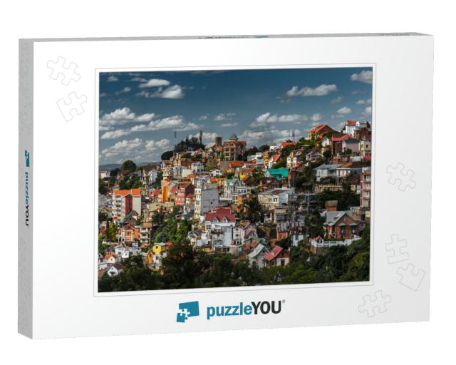 City of Antananarivo At Sunny Day. Madagascar... Jigsaw Puzzle