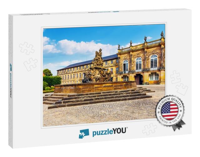 Scenic Summer View of the Old Town Architecture in Bayreu... Jigsaw Puzzle
