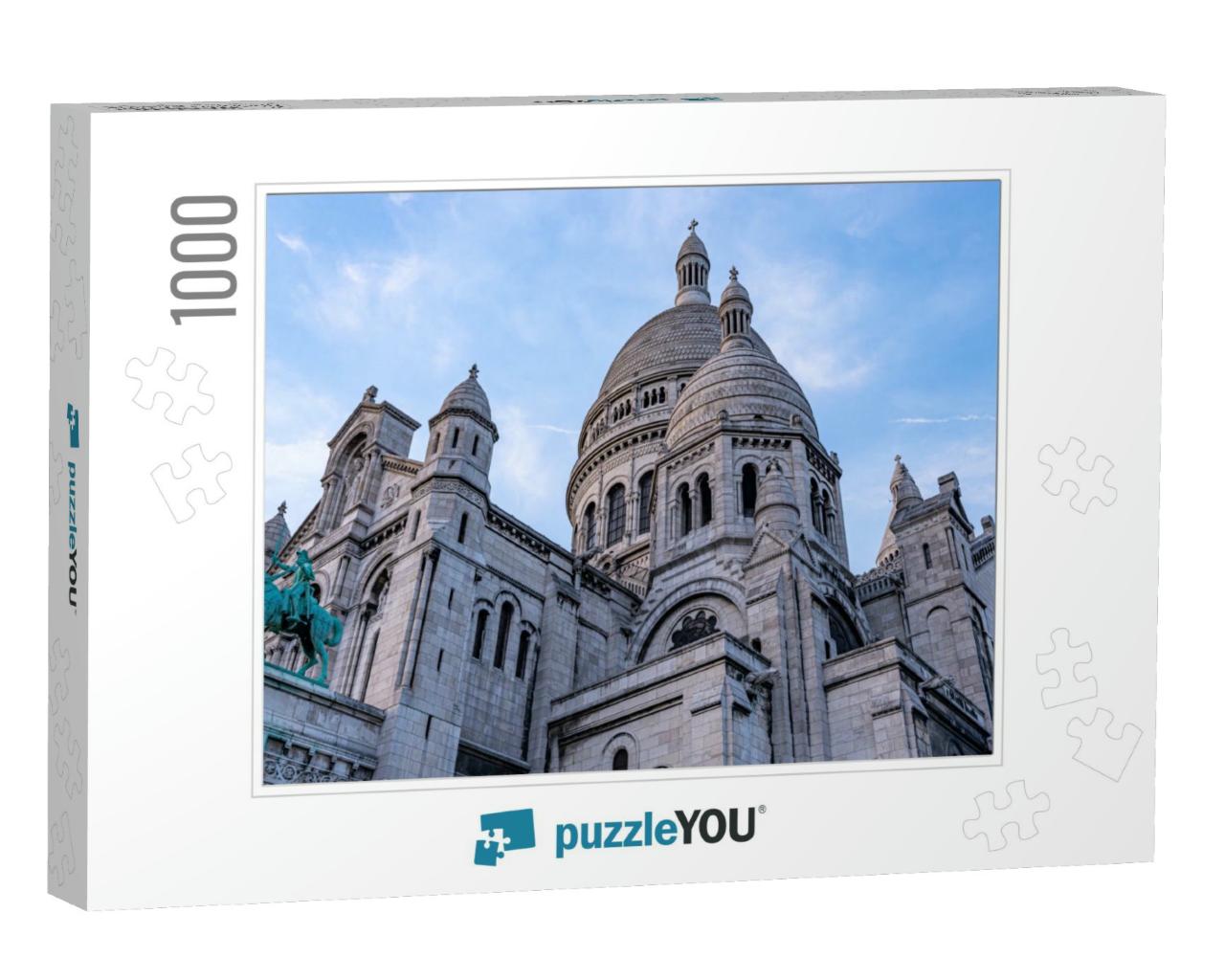 The Sacre-Coeur Basilica Roman Catholic Church Paris Basi... Jigsaw Puzzle with 1000 pieces