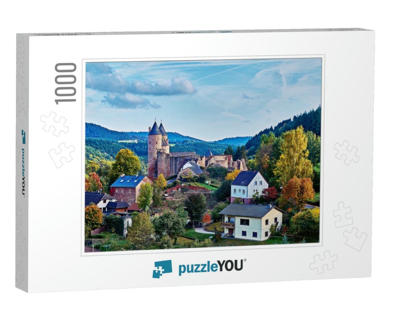 Bertradaburg in Germany... Jigsaw Puzzle with 1000 pieces