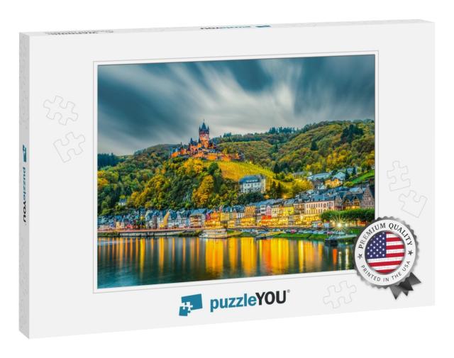 Cochem, Germany, Beautiful Historical Town on Romantic Mo... Jigsaw Puzzle
