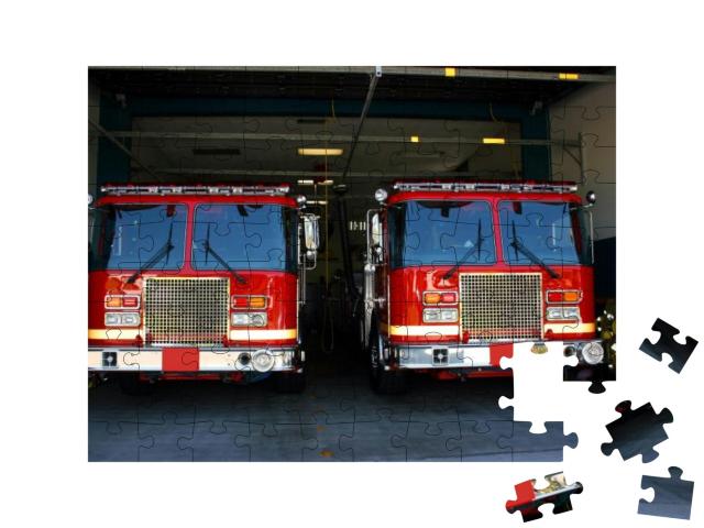 Fire Station... Jigsaw Puzzle with 100 pieces