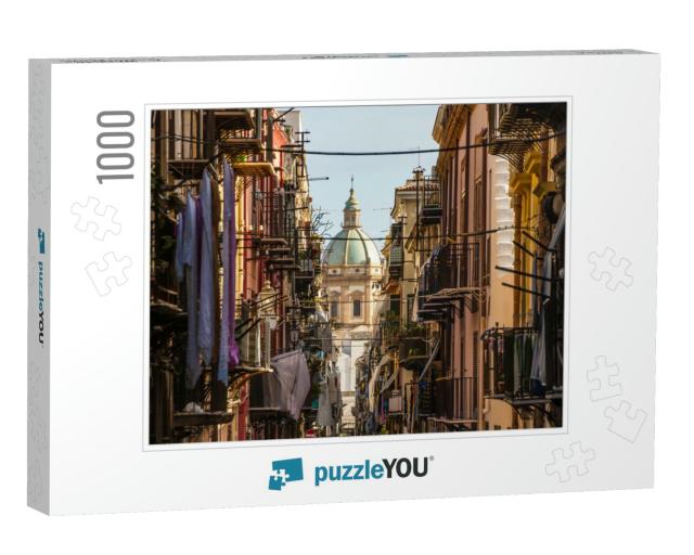 View At the Church of San Matteo Located in Heart of Pale... Jigsaw Puzzle with 1000 pieces