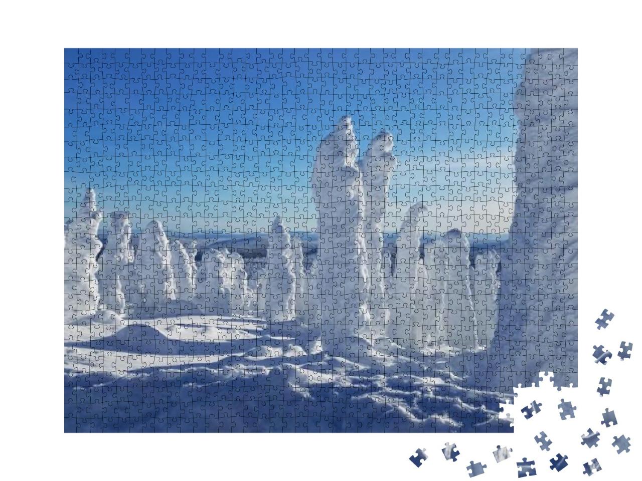 The Enchanted Forest of the Arctic Circle, Alaska Unusual... Jigsaw Puzzle with 1000 pieces