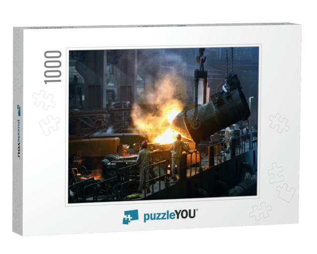 Iron & Steel Factory Workshop... Jigsaw Puzzle with 1000 pieces