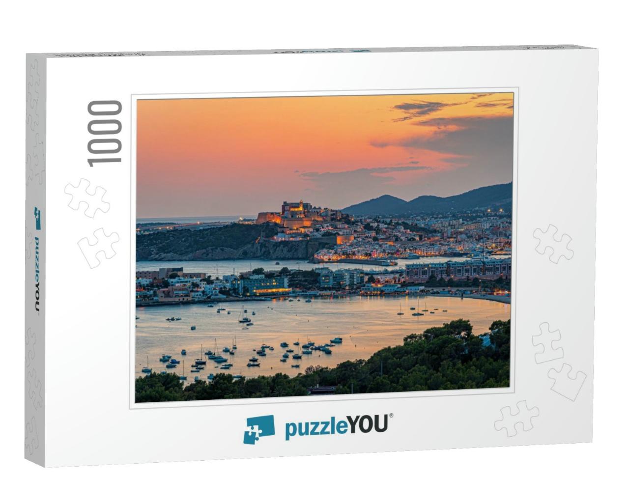 Beautiful View of Ibizas Beach on a Warm Summer Day, Bale... Jigsaw Puzzle with 1000 pieces