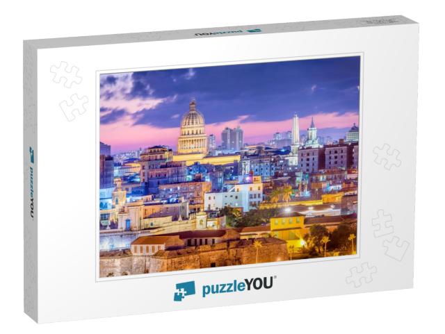 Havana, Cuba Downtown Skyline... Jigsaw Puzzle