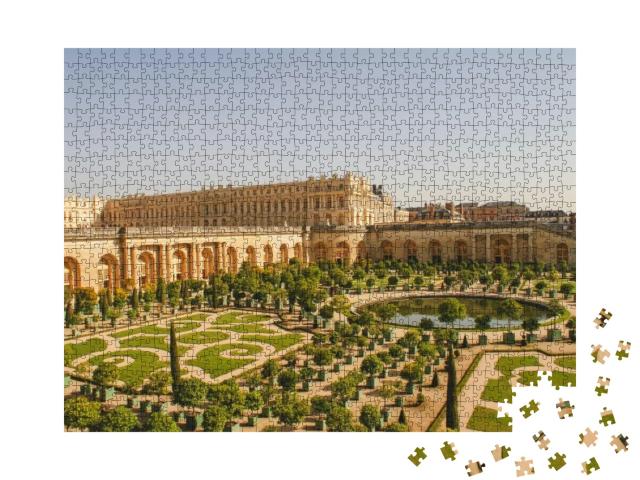 Versailles, France the Royal Palace in Versailles... Jigsaw Puzzle with 1000 pieces