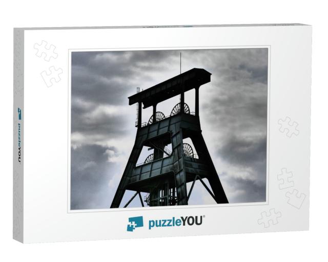 Old Mining Tower in the Ruhr Area... Jigsaw Puzzle