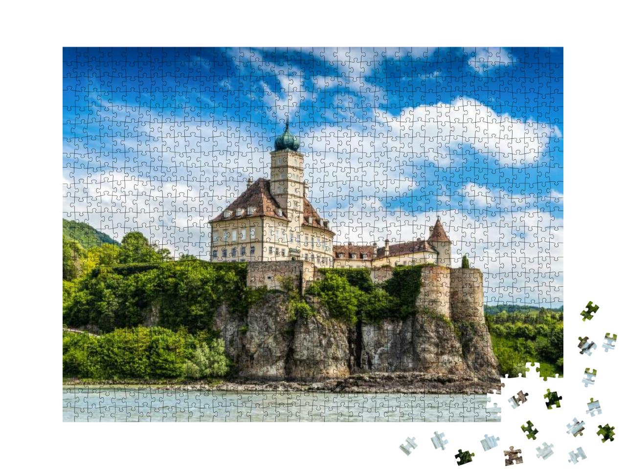 Schonbuhel Castle, Danube River, Lower Austria... Jigsaw Puzzle with 1000 pieces