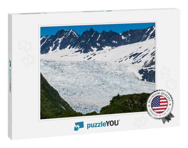Glaciers in Kanai Fjords... Jigsaw Puzzle