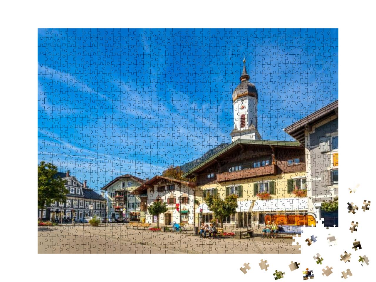 Garmisch-Partenkirchen... Jigsaw Puzzle with 1000 pieces