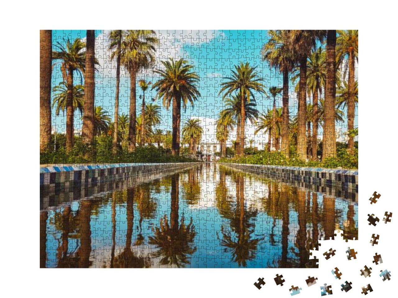 The Arab League Park Parc De La Ligue Arabe is an Urban P... Jigsaw Puzzle with 1000 pieces