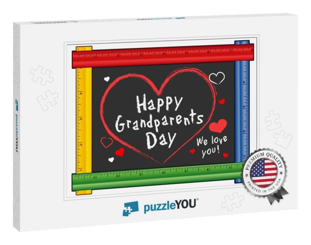 Grandparents Day, USA Holiday, First Sunday of Sep... Jigsaw Puzzle