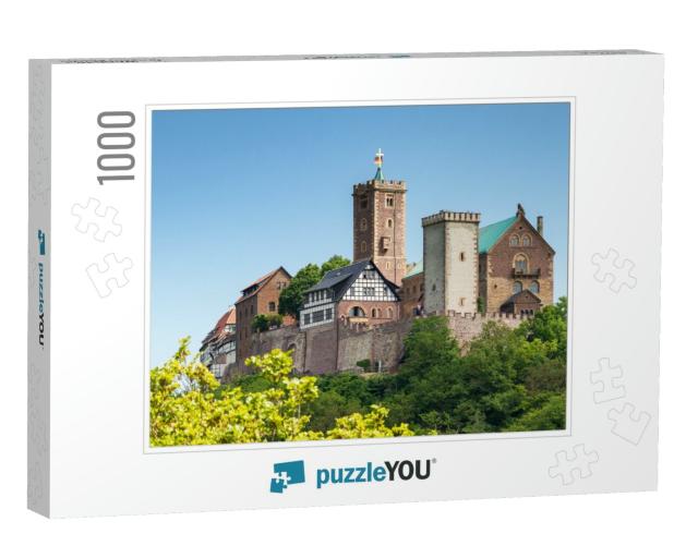 View of the Famous Wartburg - a World Heritage Site, Thur... Jigsaw Puzzle with 1000 pieces