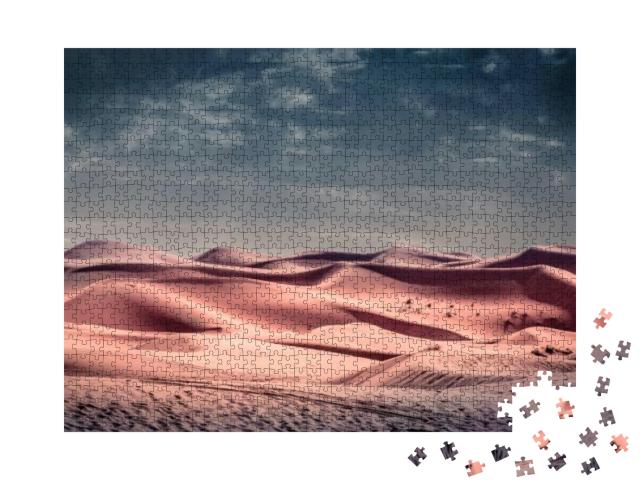 Sahara Desert... Jigsaw Puzzle with 1000 pieces