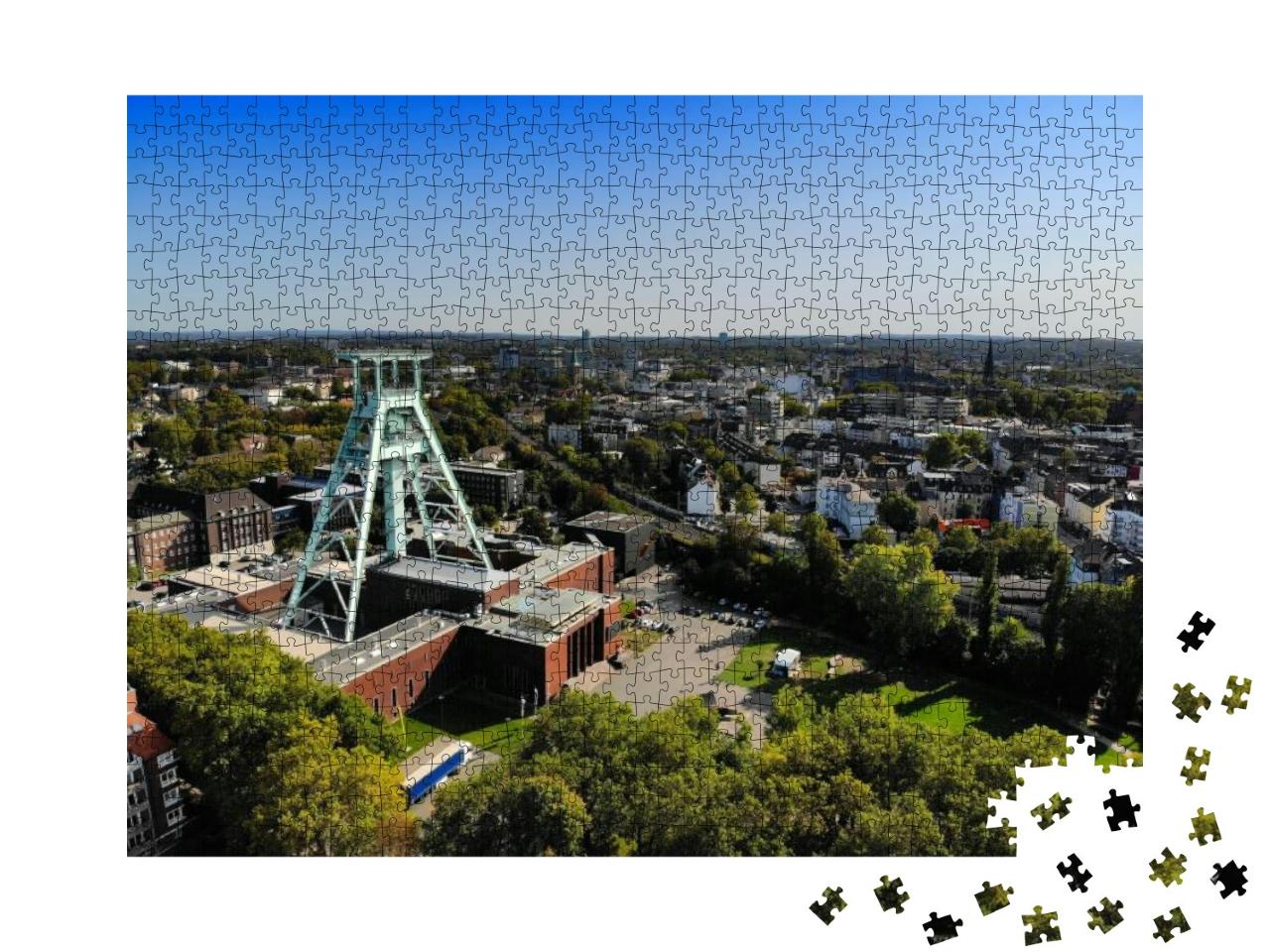 Bochum City, Germany. Industrial Heritage of Ruhr Region... Jigsaw Puzzle with 1000 pieces