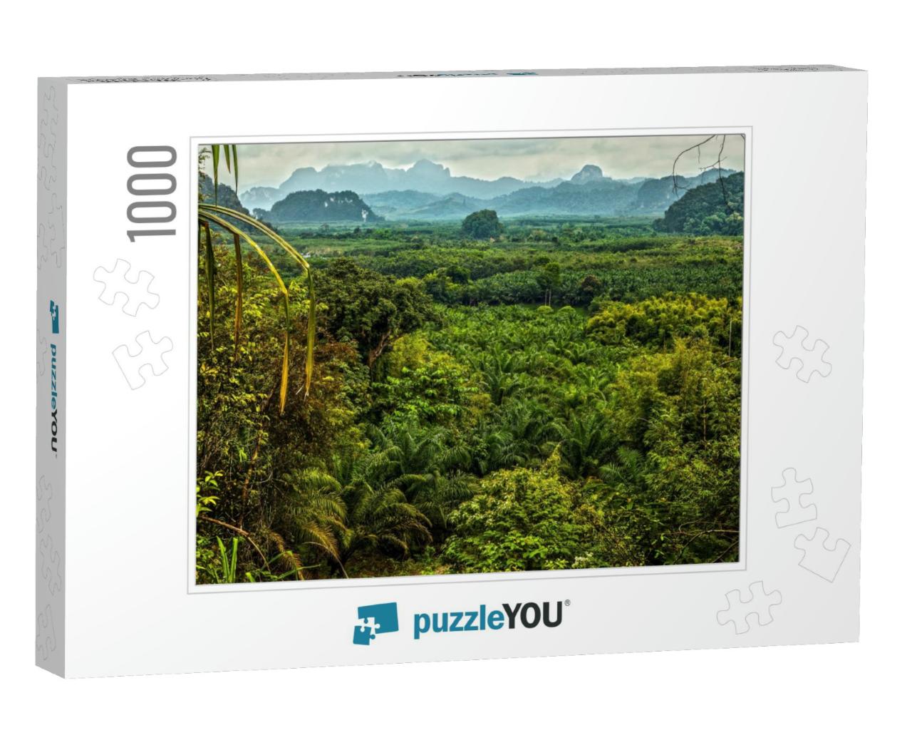 Thailand Rain Forest Landscape... Jigsaw Puzzle with 1000 pieces