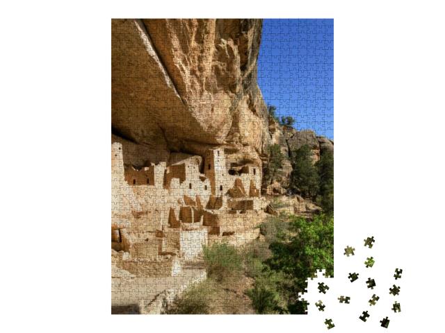 Anasazi Cliff Dwellings At Mesa Verde National Park, Co... Jigsaw Puzzle with 1000 pieces