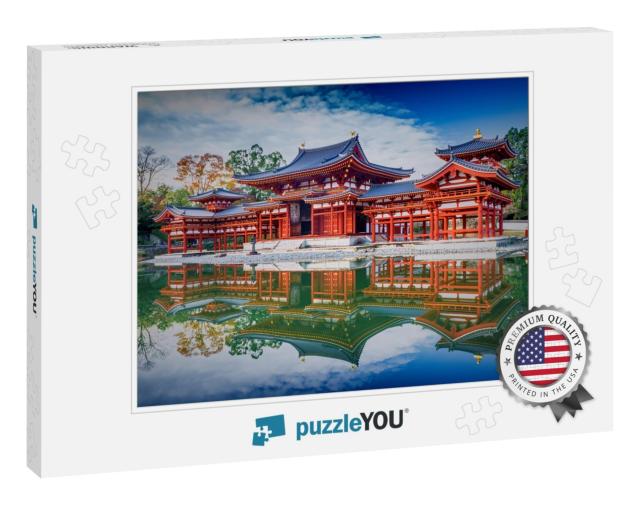 Uji, Kyoto, Japan - Famous Byodo-In Buddhist Temple, a UN... Jigsaw Puzzle